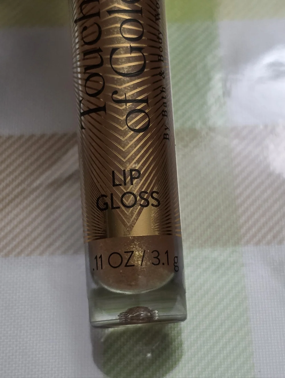 Bath & Body Works Touch of Gold Lip Gloss Set of 2 NEW RARE
